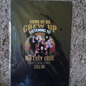 MOTLEY CRUE GROUP TIN METAL WALL SIGN